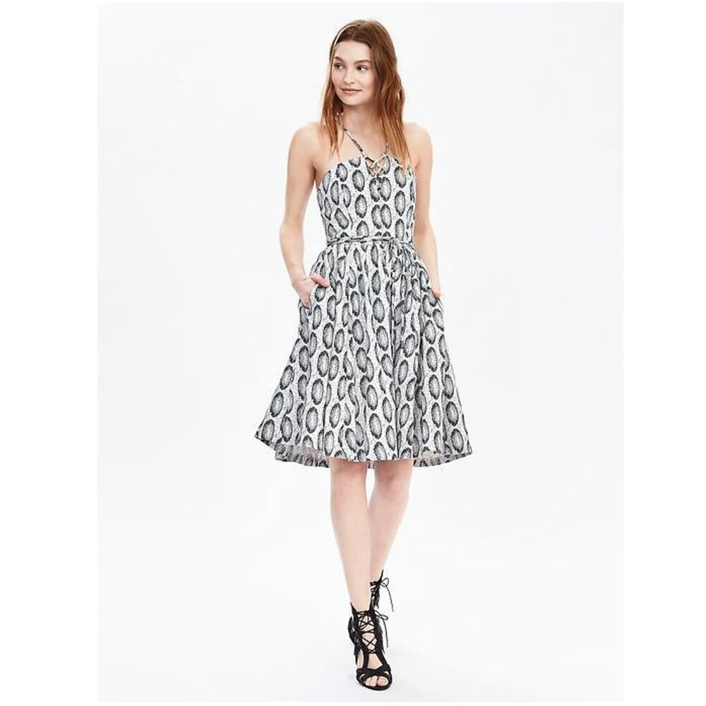 Banana Republic | Snake Print Dress 4